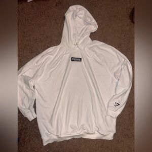 Gymshark Men's Classic White Hoodie